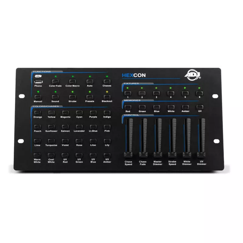 ADJ HexCon, Hex Con Six Channel Controller