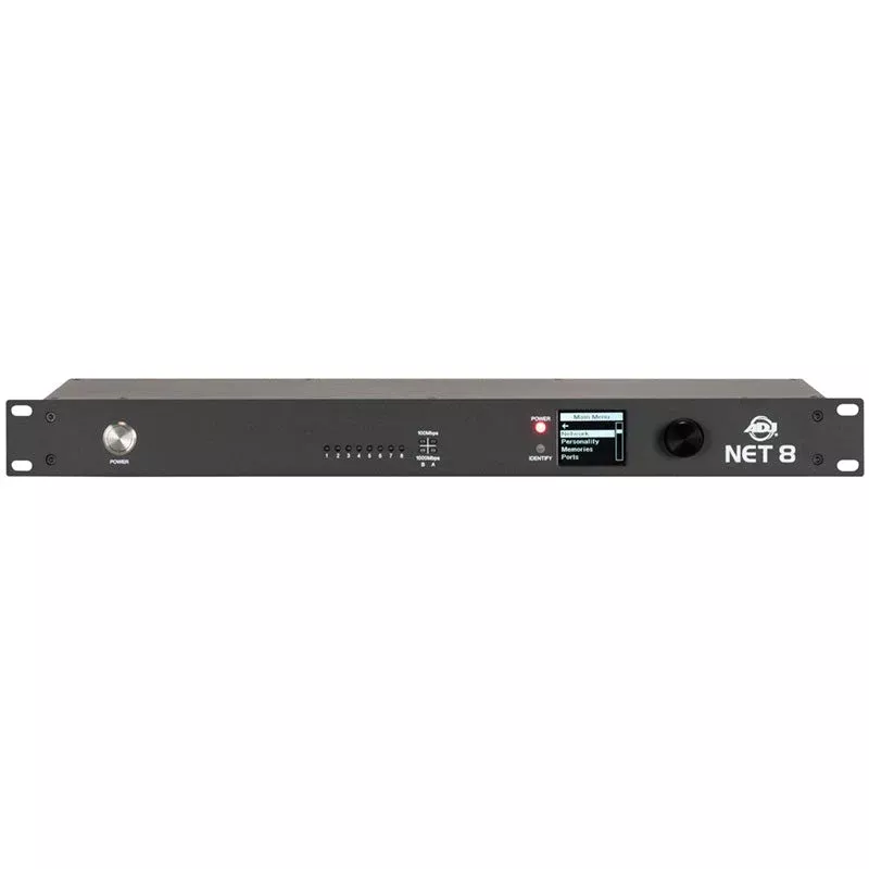 ADJ Net 8, 8 Port POE Network Node