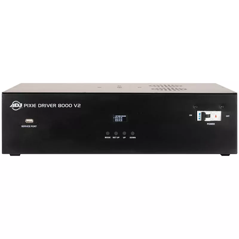 ADJ Pixie Driver 8000 V2, Pixie Strip Driver, 8K, Kling-Net, Art-Net