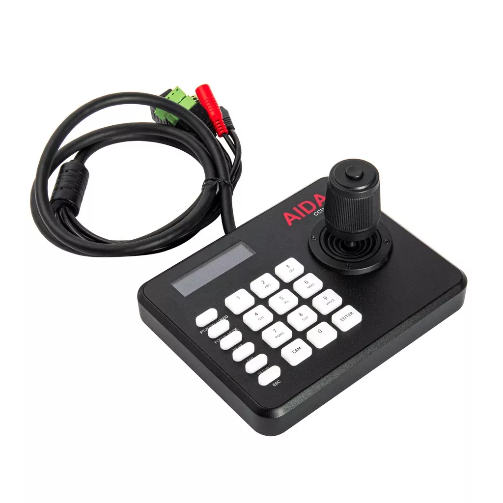 AIDA CCU-MINI, Compact VISCA Serial and IP PTZ Camera Controller