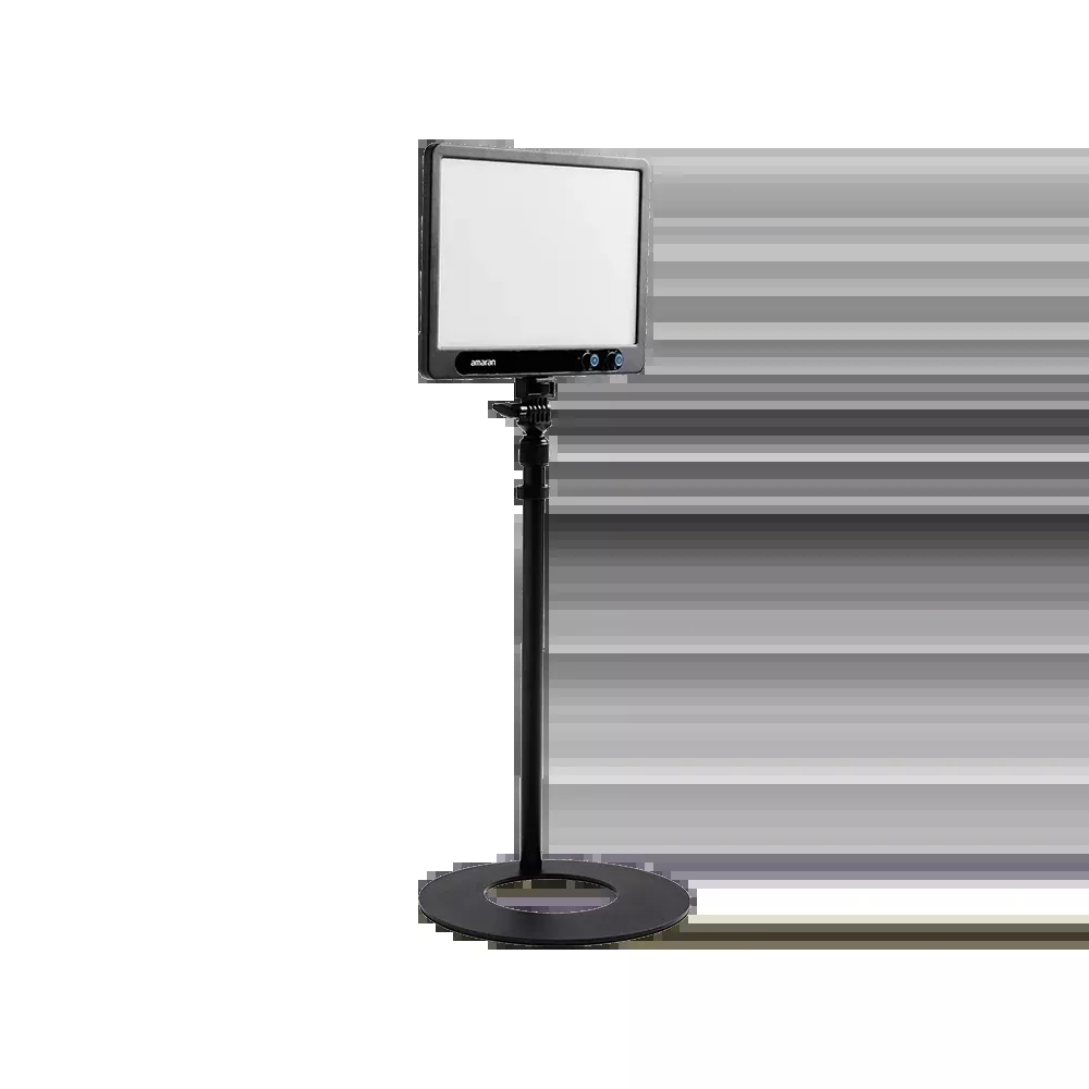 amaran Light Stand (2m), 87cm (2.83ft) height-adjustable desktop stand for desk-based setups and tabletop lighting