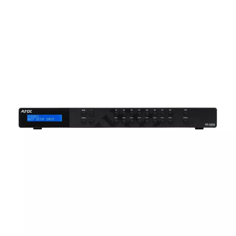 AMX PR-0808 Precis 8x8 4K60 HDMI Switcher