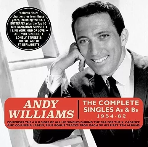 Andy Williams: Complete Singles As & Bs 1954-62 - COMPACT DISCS