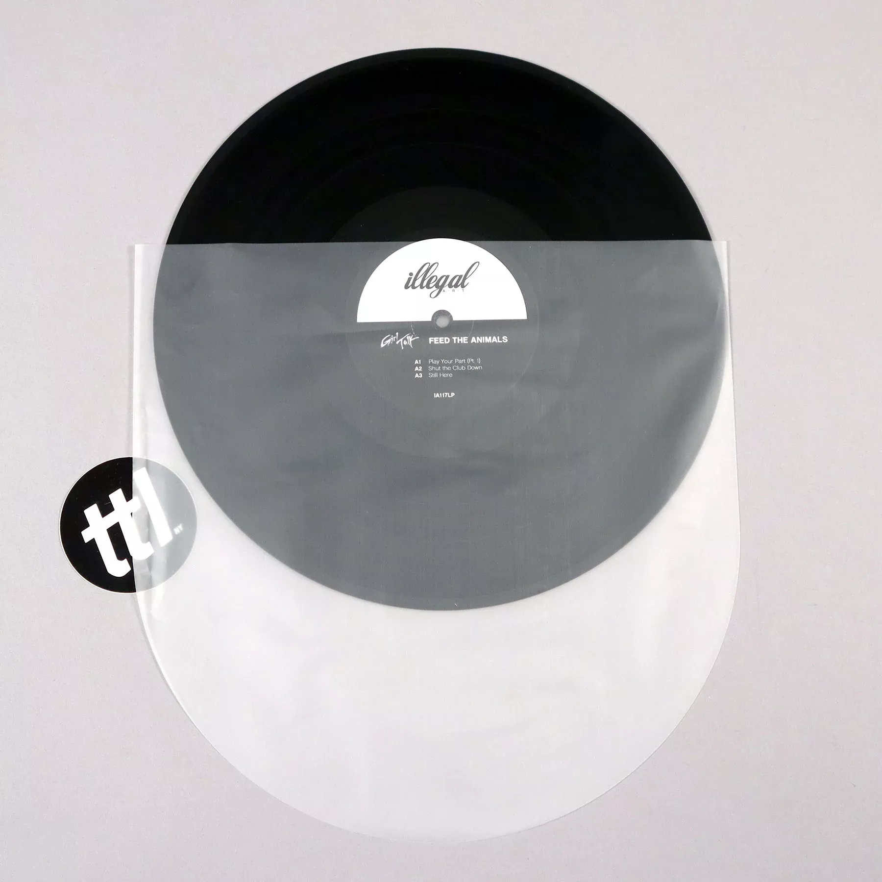 Anti-Static Round Bottom LP Record Sleeves