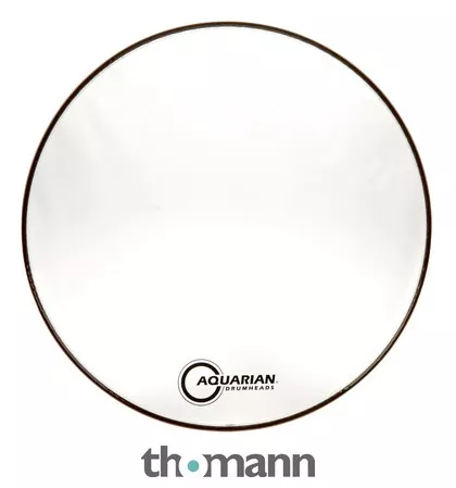 Aquarian 22" Classic Clear Bass Drum
