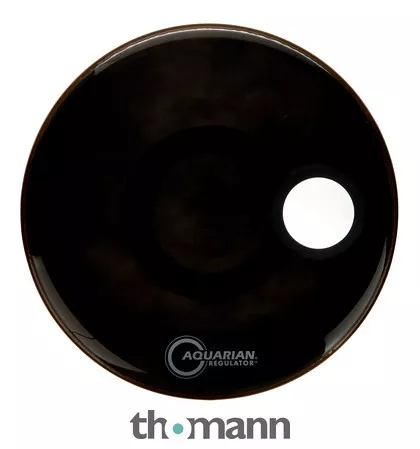 Aquarian 22" Regulator Black Bass Drum