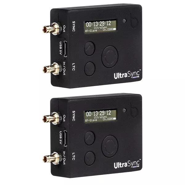 Atomos UltraSync ONE RF Timecode Sync for AtomX Sync and Ninja V (2-Pack)