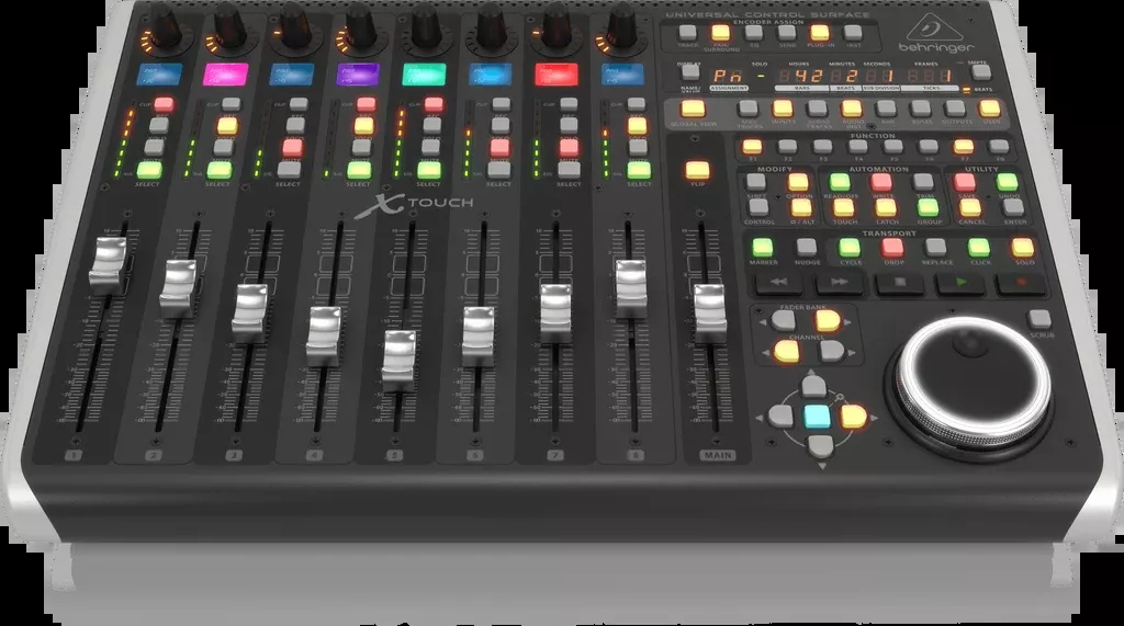 Behringer X-TOUCH Universal Control Surface with 9 Touch-Sensitive Motor Faders