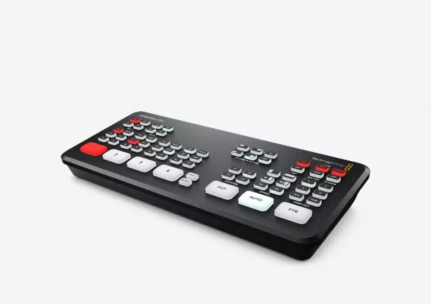 Blackmagic ATEM Mini Pro, Powerful live switcher with 4 HDMI inputs, hardware streaming engine, recording to USB disks, USB webcam out, audio mixer, 2D DVE, transitions, green screen chroma key, 20 stills for titles and more!