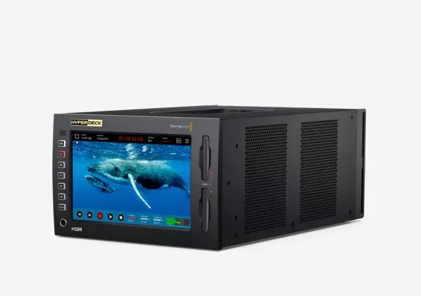 Blackmagic HyperDeck Extreme 4K HDR, Powerful Ultra HD touchscreen HyperDeck records and plays H.265 and ProRes files in all SD, HD and Ultra HD standards up to 2160p60