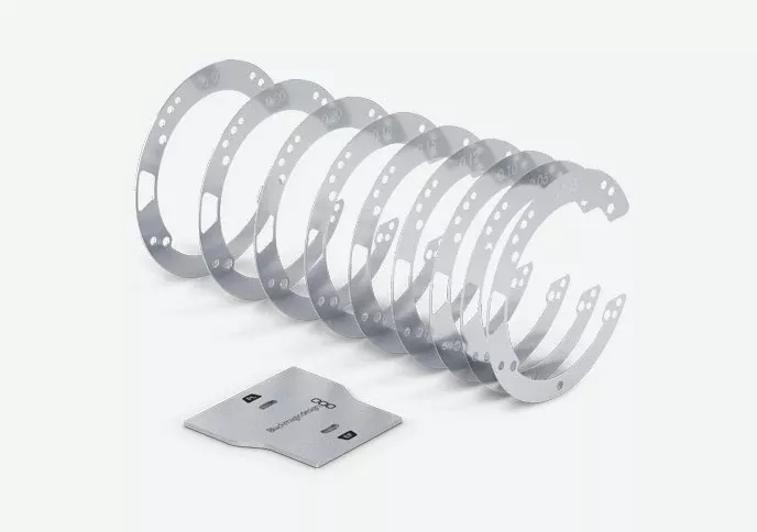 Blackmagic URSA Mini Pro Shim Kit, Set of 9 shims and baffle tool for making precise changes to the flange focal distance for URSA Mini Pro's EF, PL or B4 mount