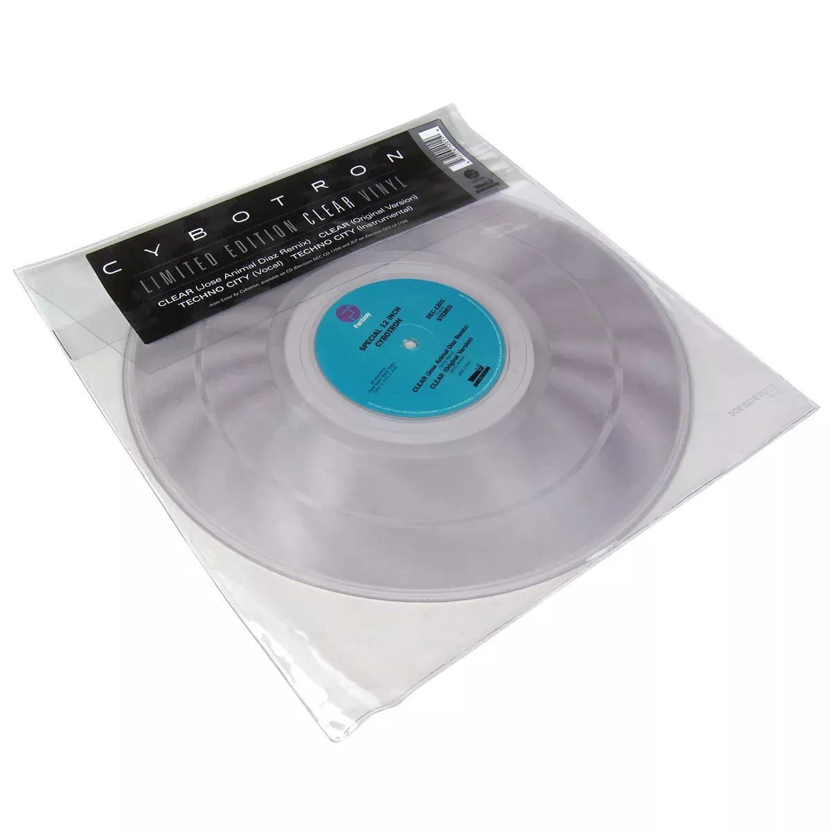 Clear / Techno City (Clear Vinyl) 12"