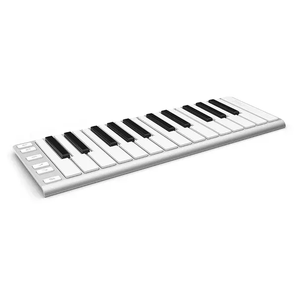 CME Xkey 25 USB MIDI Controller - Silver