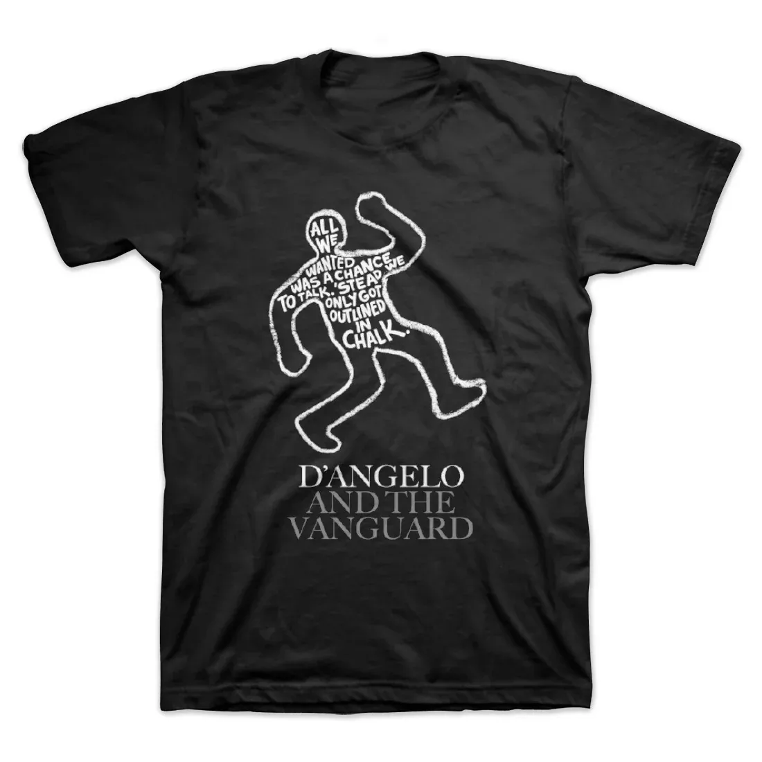 D'Angelo The Charade Chalkline Shirt - Black