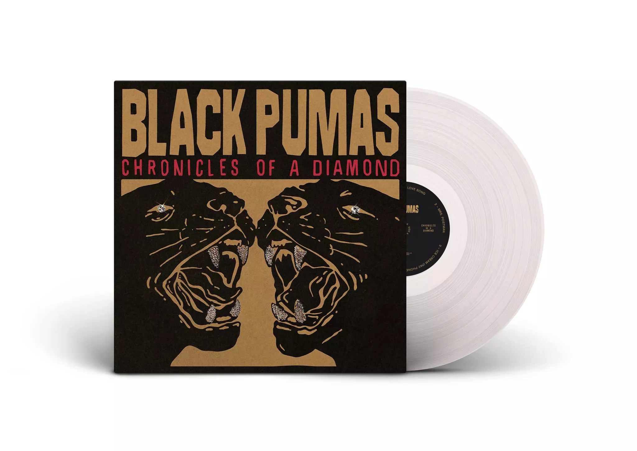 [DAMAGED] Black Pumas - Chronicles of a Diamond [Clear Vinyl]