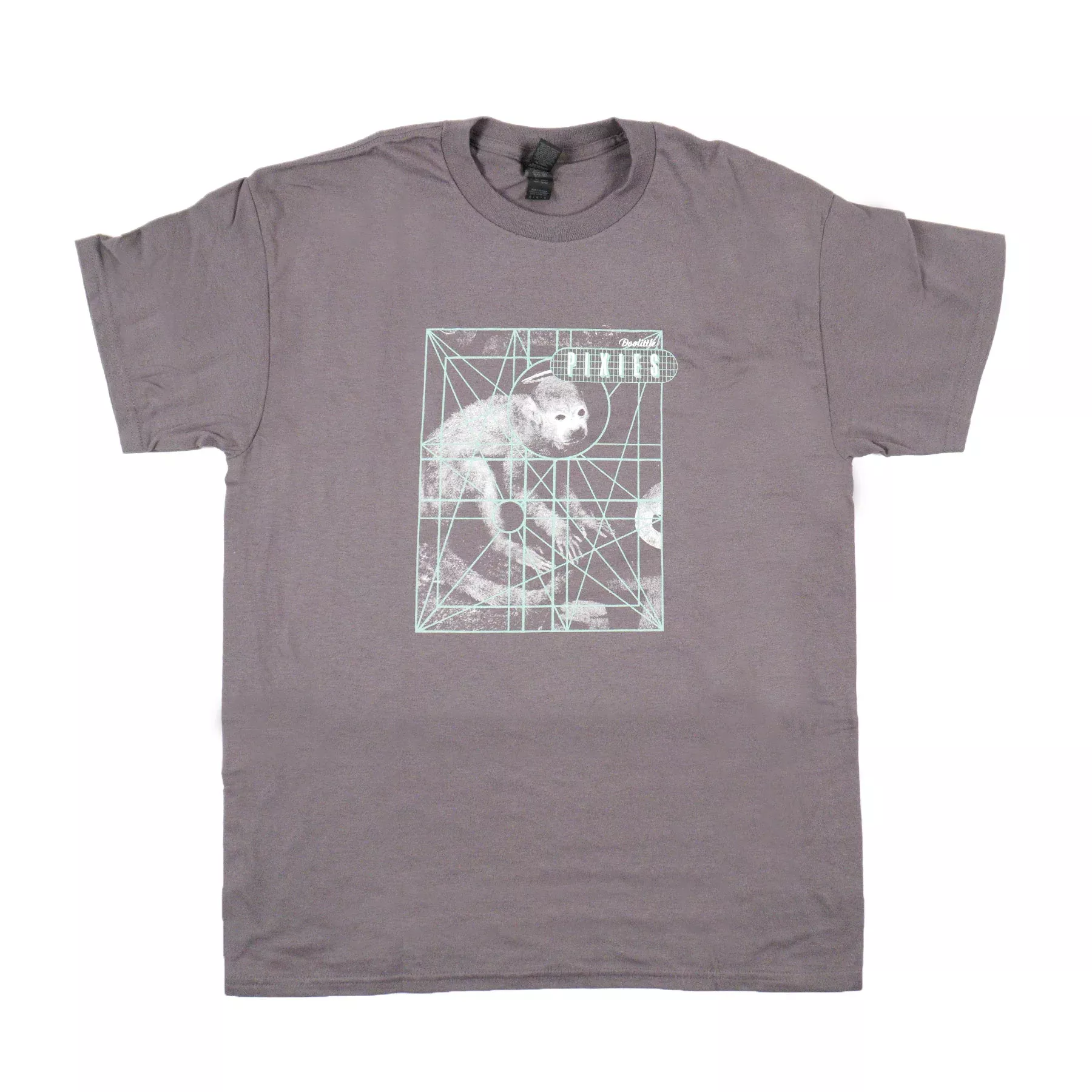 Doolittle Monkey Grid Shirt - Charcoal