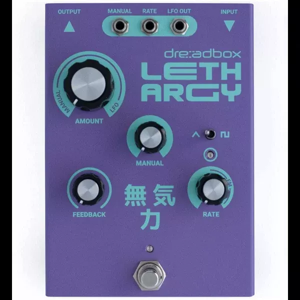Dreadbox Lethargy 8 Stage Phaser Effect for Guitars and Synthesizers