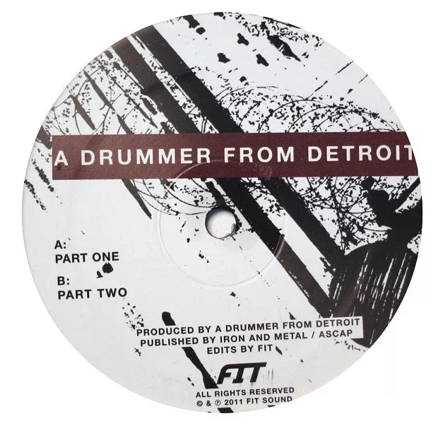 A Drummer From Detroit - Drums #1 12"