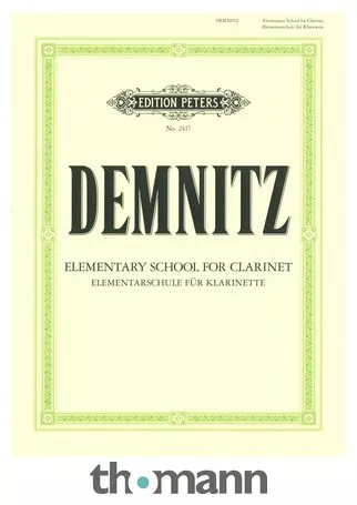 Edition Peters Elementarschule für Klarinette