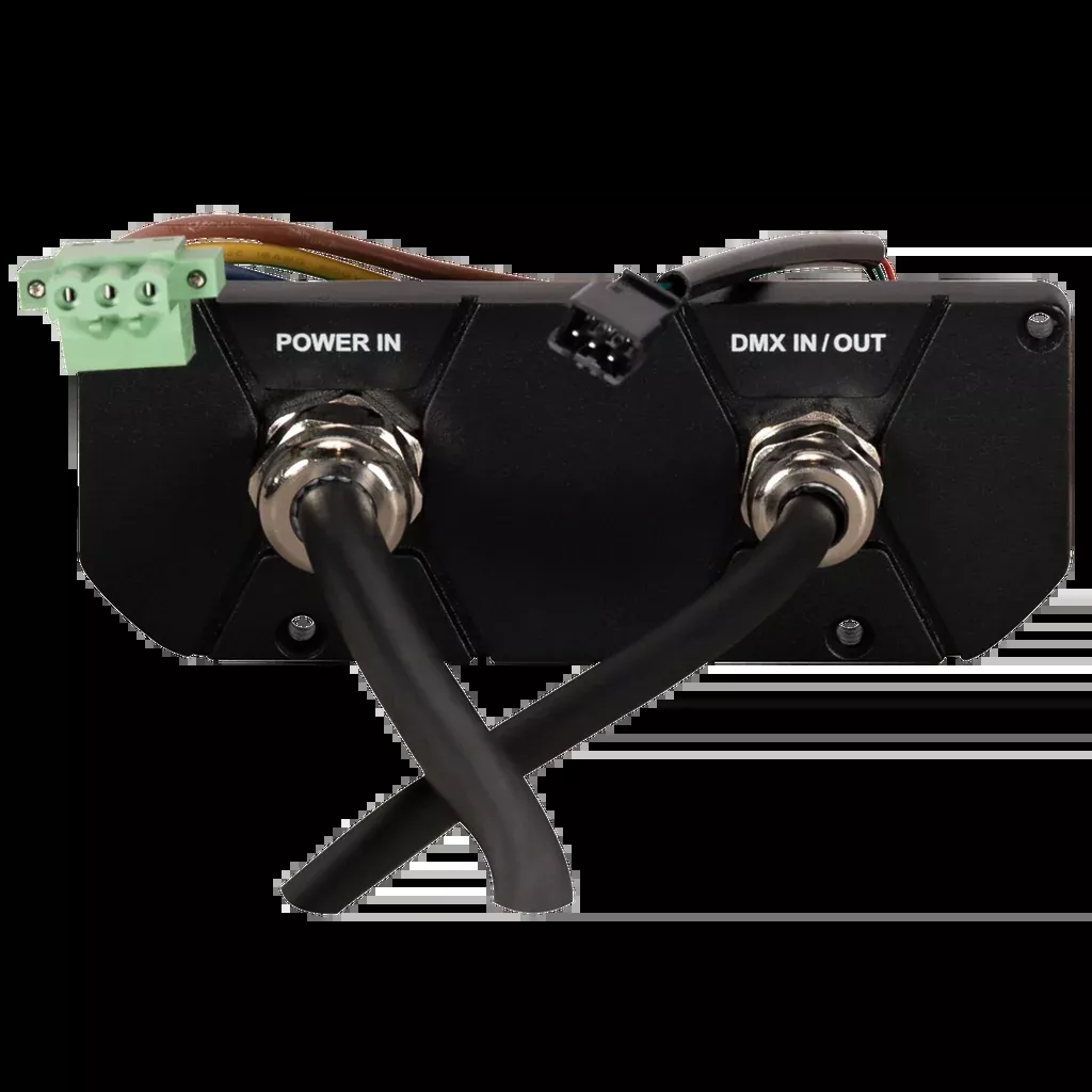 Elation 2W Hardwire Plate, "Black Plate"