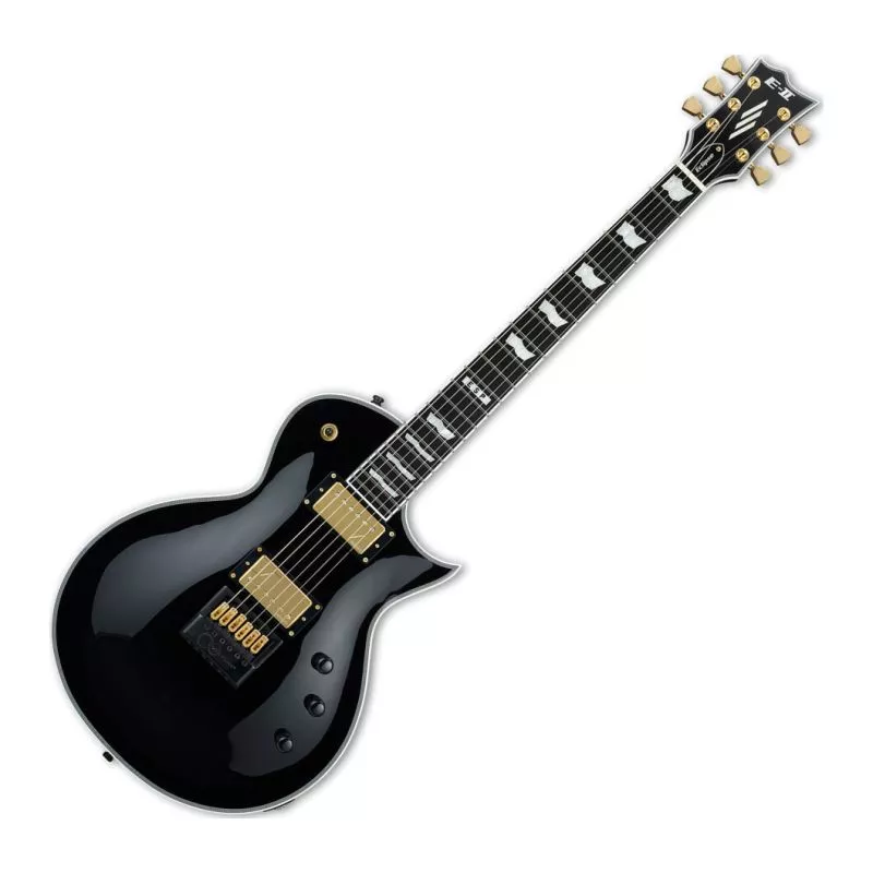 ESP E-II Eclipse Full Thickness EverTune Electric Guitar in Black
