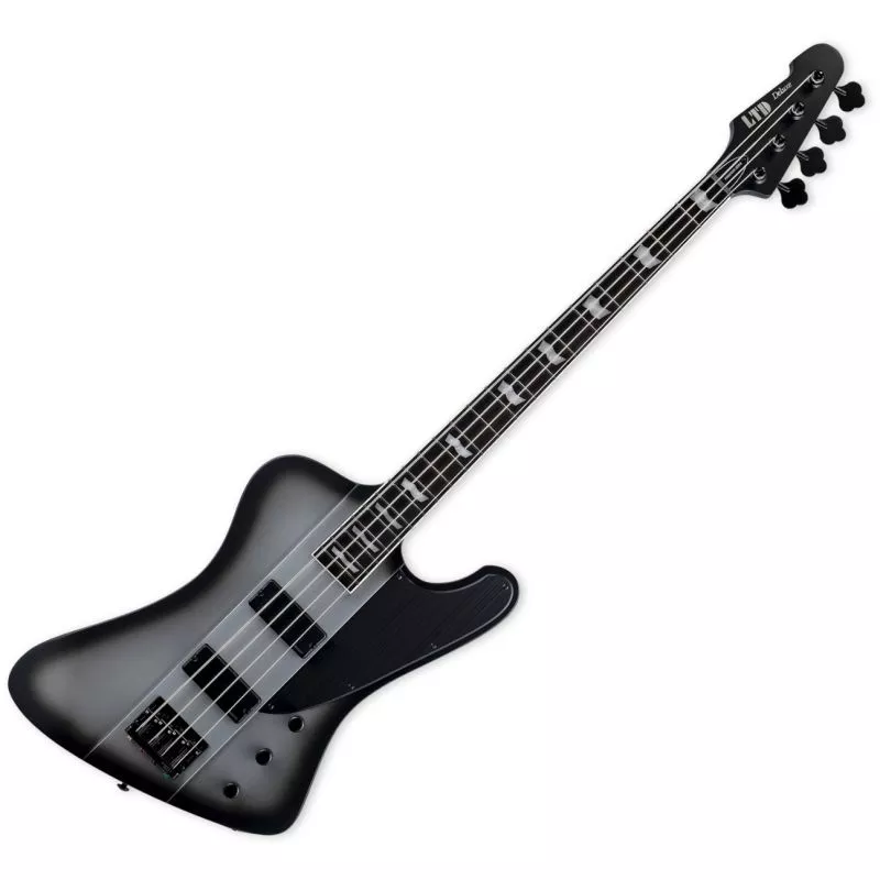 ESP LTD PHOENIX-1004 4 String Bass Silver Sunburst Satin