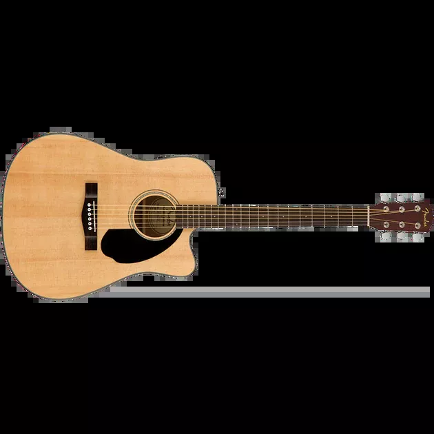 Fender CD-60SCE Dreadnought Acoustic Guitar - Natural