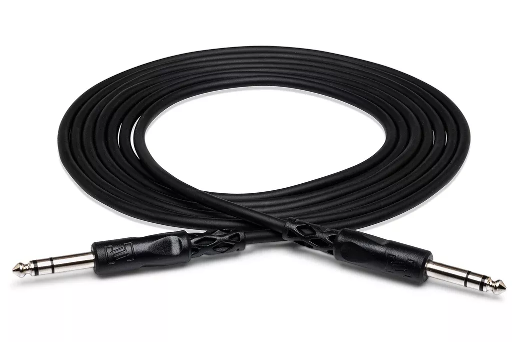HOSA - Balanced Interconnect, 1/4 in TRS to Same, 25 ft