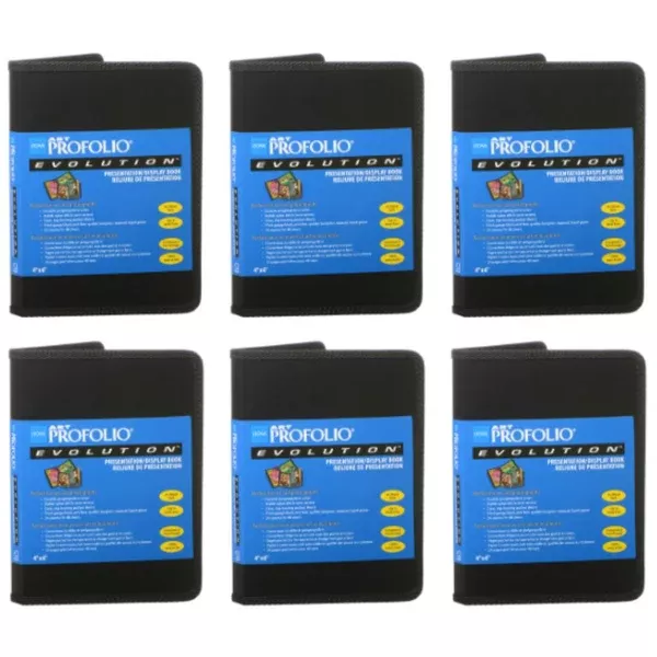Itoya Art Profolio Evolution Presentation & Display Book (6 Packs) (4 x 6")