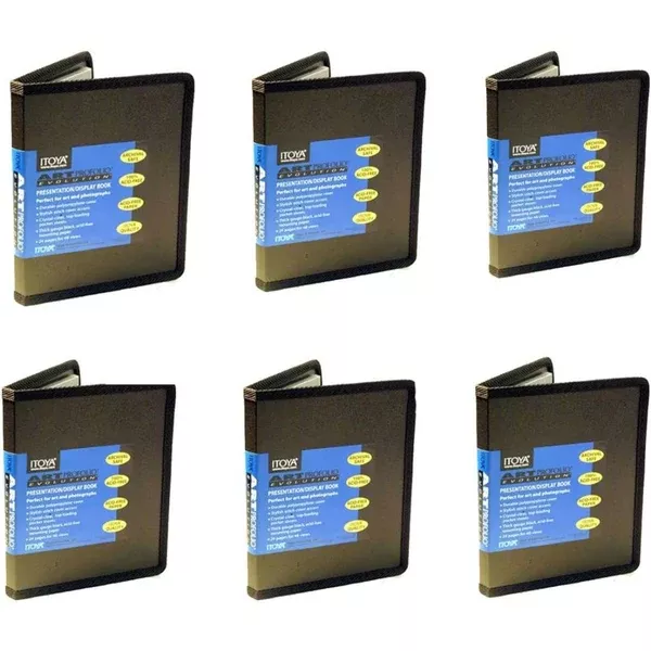 Itoya Art Profolio Evolution Presentation & Display Book8" x 10" (6 Packs)