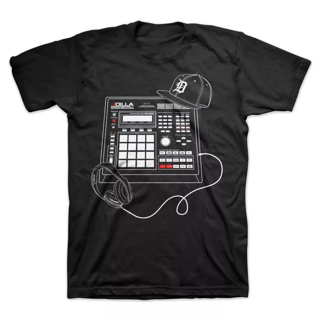 J Dilla Beat Machine Shirt - Black