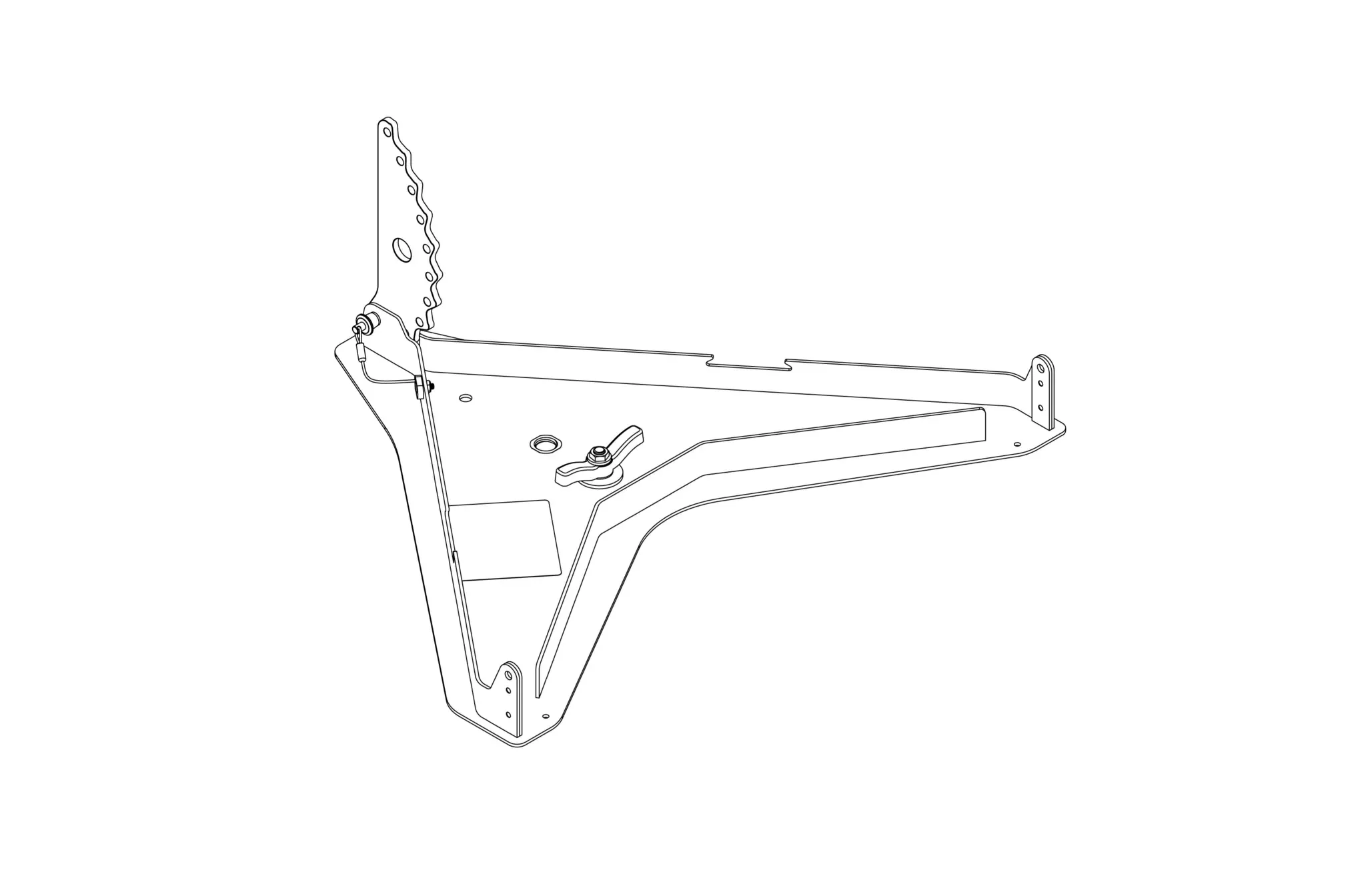 JBL SRX910LA BP  Base Plate