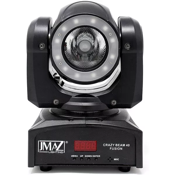 JMAZ Lighting Crazy Beam 40 Fusion LED Moving Head Effect Light