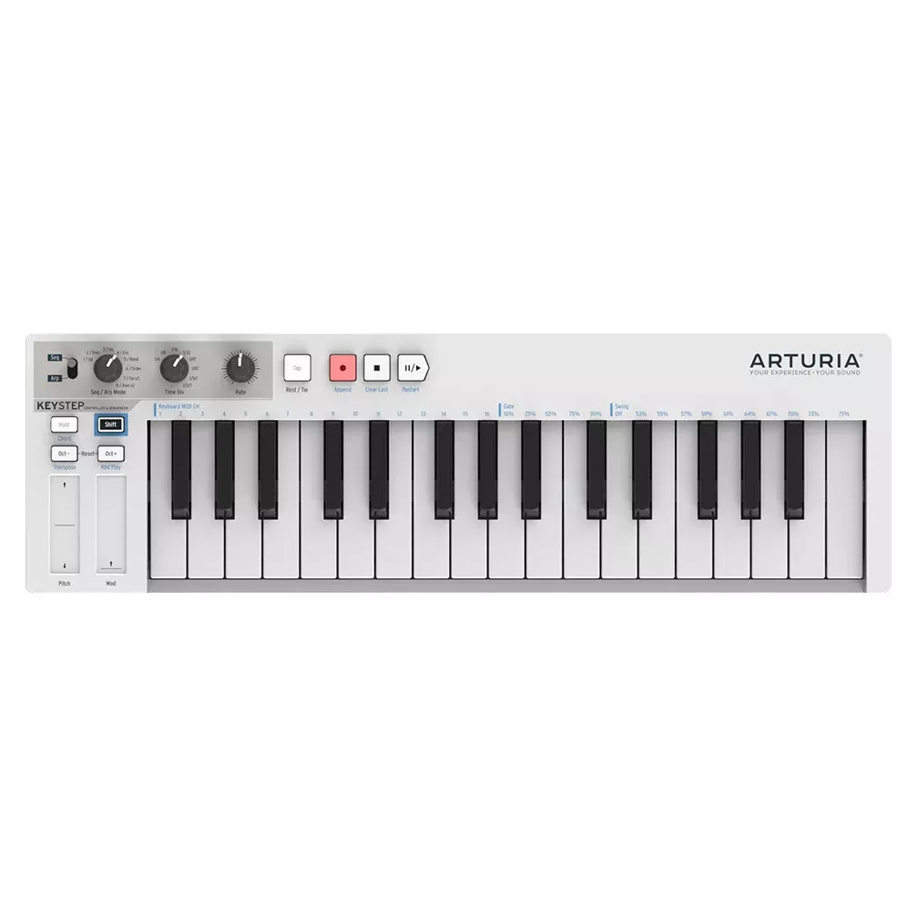 KeyStep Portable Keyboard + Step Sequencer