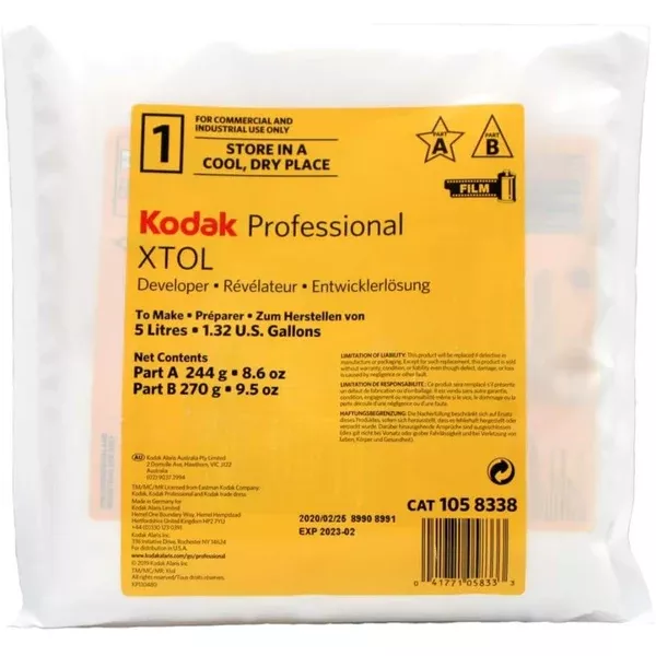KODAK Professional XTOL Powder Developer, Makes 5 Liters