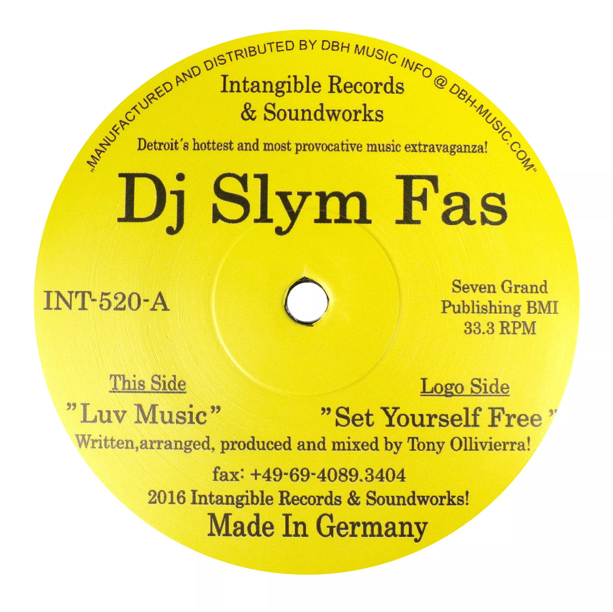 Luv Music Vinyl 12"