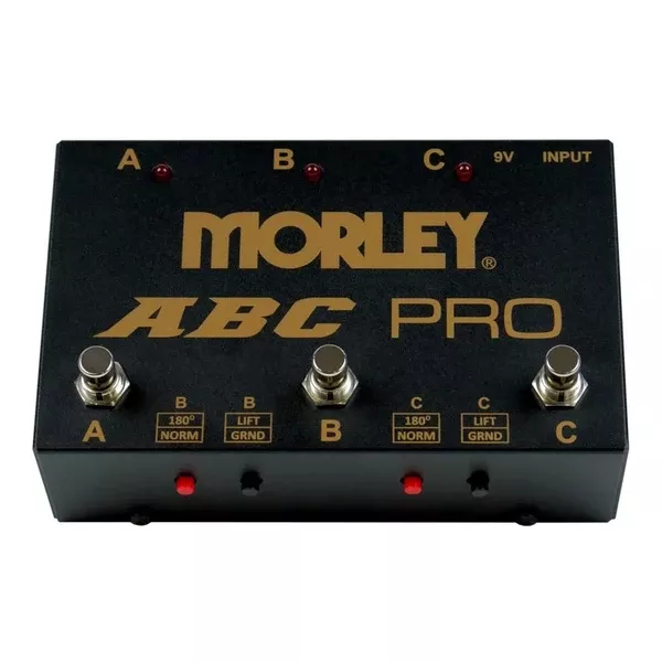 Morley ABC Pro 3-Button Switcher Combiner Pedal