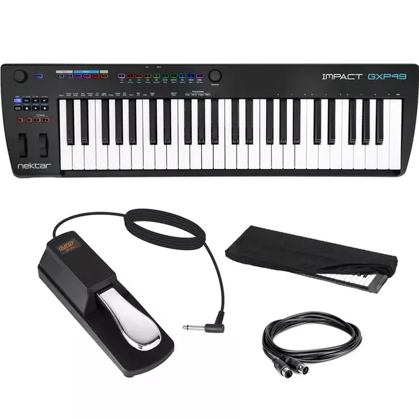 Nektar Technology IMPACT GXP49 49-Keys USB MIDI Professional DAW Controller Keyboard