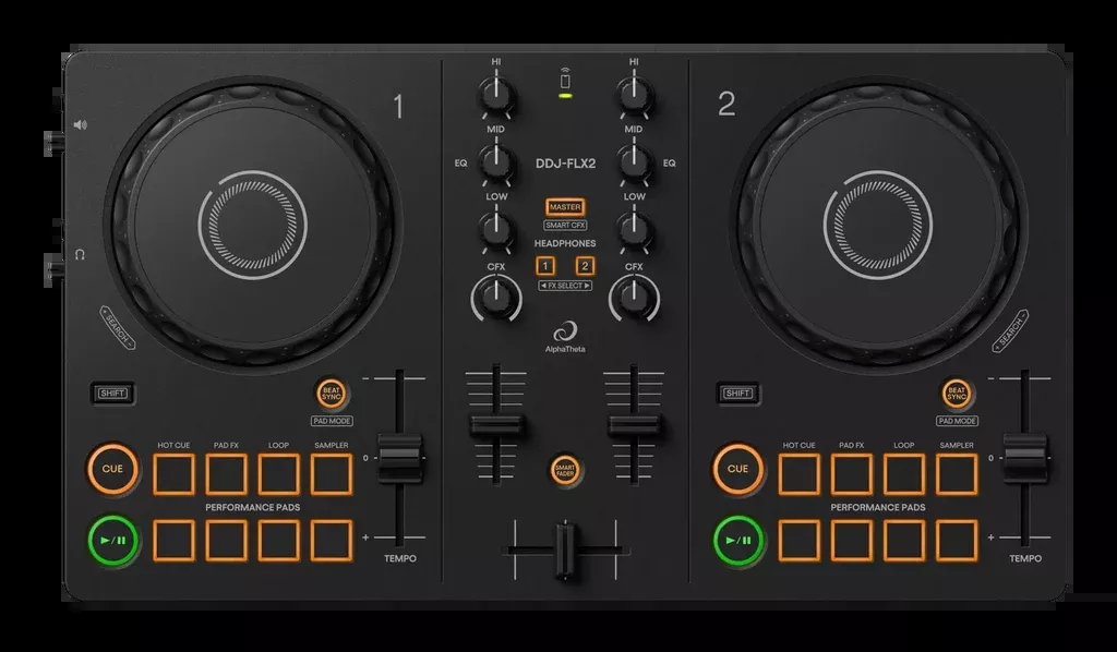 Pioneer DJ - AlphaTheta DDJ-FLX2, Professional DJ controller