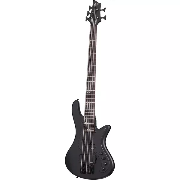 Schecter Stiletto Stealth-5 Solid Body Electric Guitar (2523)