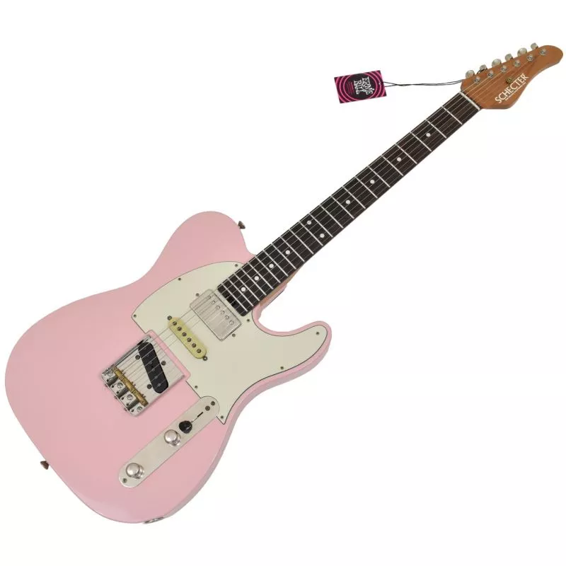Schecter USA Custom Shop PT Wembley Studio Guitar Shell Pink