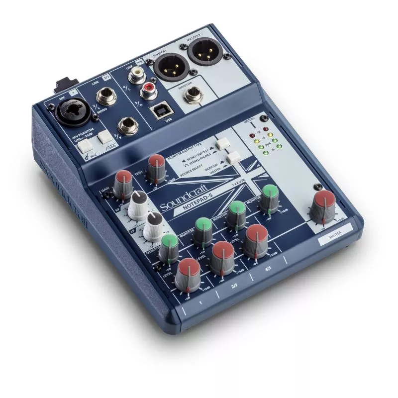 Soundcraft 5085980US Notepad 5 US