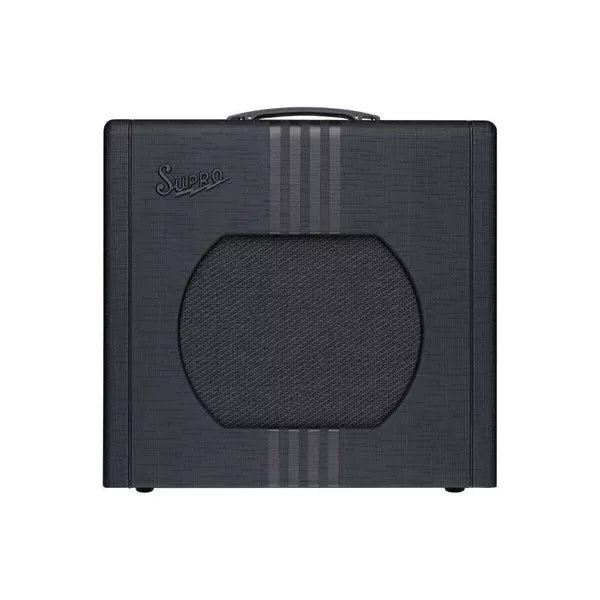 Supro Delta King 12, Black/Black