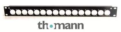 Thon Rack Panel 1U 16XLR