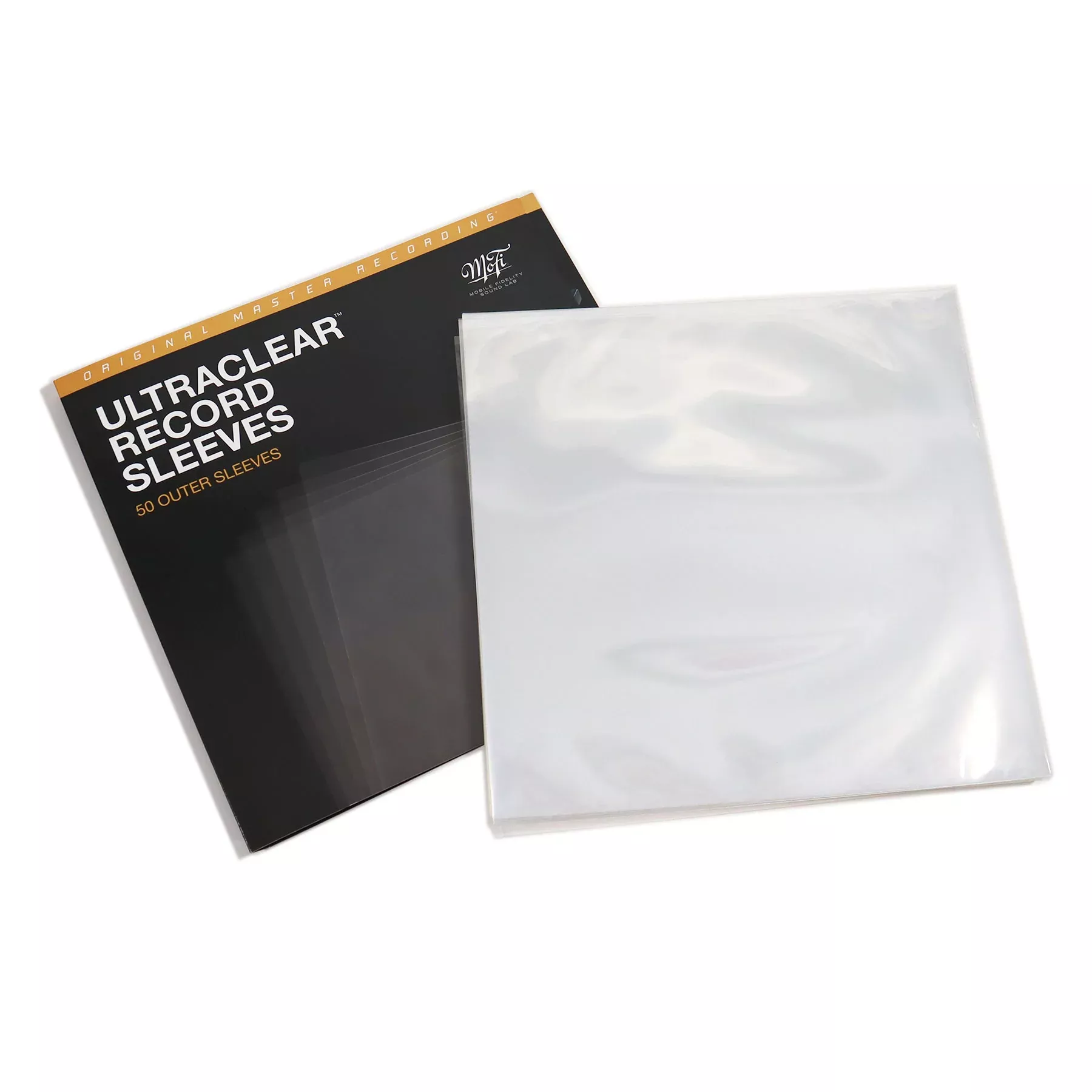 Ultraclear Archival Record Outer Sleeves (Crystal Clear) (50 Units)