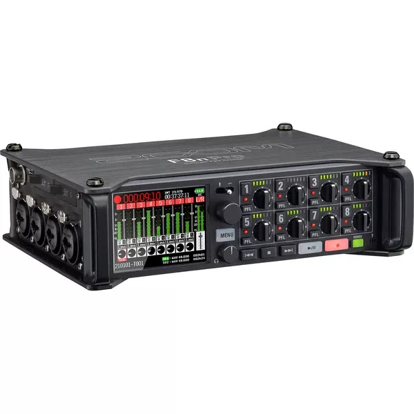 Zoom F8n Pro 8-Input / 10-Track Multitrack Field Recorder